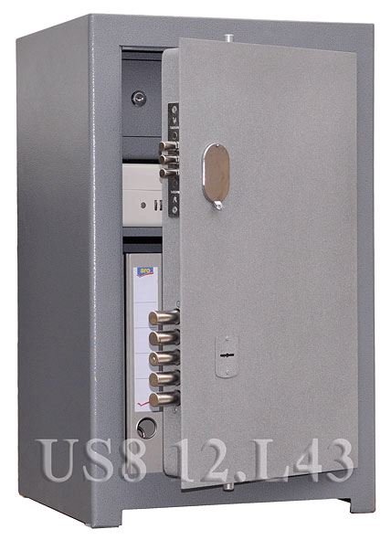 Универсальный сейф для документов, пистолетов, боеприпасов US8 12.L43 (Gunsafe(US))