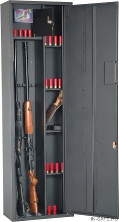 Оружейный шкаф Меткон ОШН 8 (3 ствола)