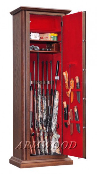 Универсальный сейф в дереве Armwood-46 EL Flock. (ArmWood)