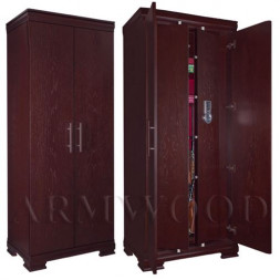 Универсальный сейф с отделкой натуральным деревом Armwood-11 EL DS31 Flock Plus. (ArmWood)