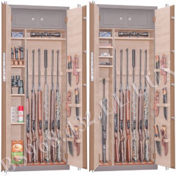 Элитный оружейный сейф BS968.d32.EL Lux (Gunsafe(BS9))