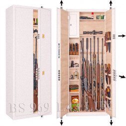 Элитный оружейный сейф BS969 L43 LUX. (Gunsafe(BS9))
