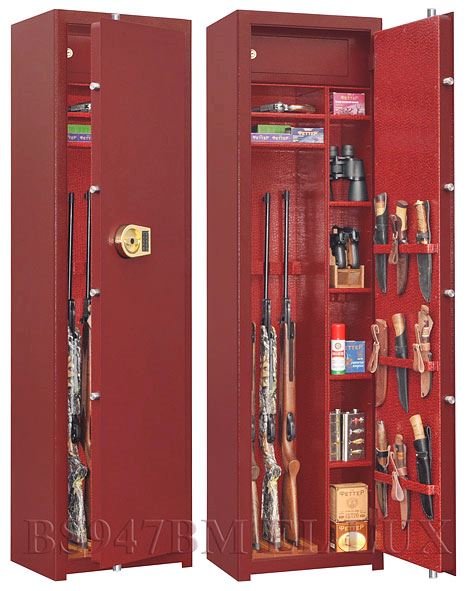 Элитный сейф для хранения оружия BS947 BM EL LUX (Gunsafe(BS9))
