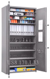 Сейф для пистолетов, боеприпасов, документов US8 170.L33 (Gunsafe(US))