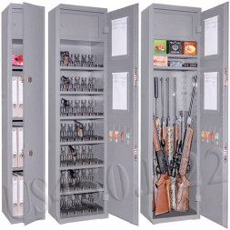 Сейф для пистолетов, оружия, боеприпасов и документов US450.L22 (Gunsafe(US))